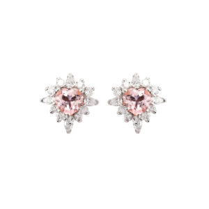 Eternal Heart Halo Earrings
