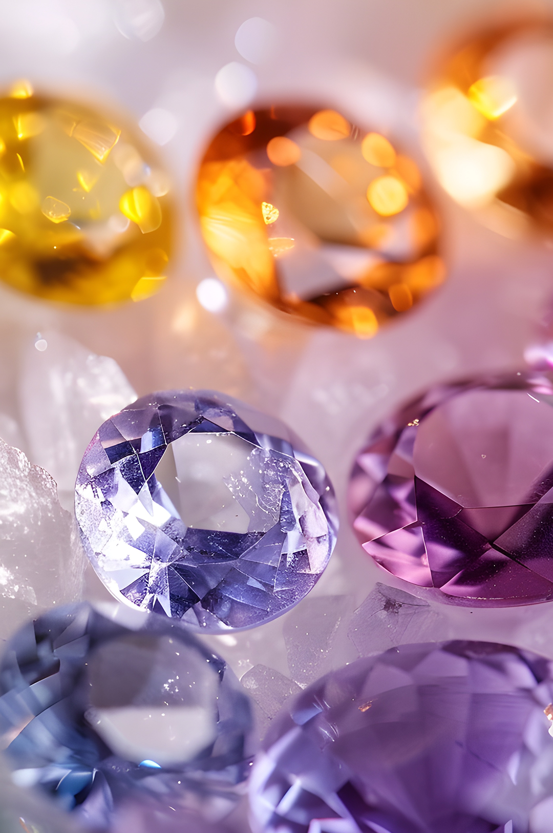 Multicolored Gemstones